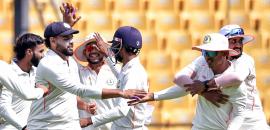 Ranji Trophy: Champions Vidarbha knocked out; Andhra, Jharkhand in quarters