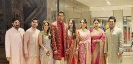 Arjun Tendulkar, Saaniya Chandhok step into married life