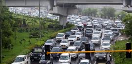 India in World's Top Five Traffic Jams