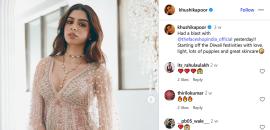 Khushi's Indo-Western Looks Are Bridesmaid Gold!