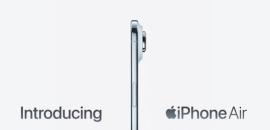 Apple launches iPhone Air, its thinnest phone ever