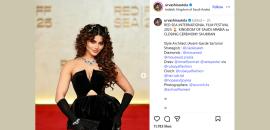 Urvashi Blows Kisses To...