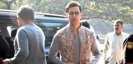 Hrithik Attends A Family Wedding
