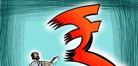 Rupee slumps 26 paise to all-time low of 90.75/$ in intra-day trade