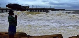 Cyclone Shakhti Roars In Arabian Sea