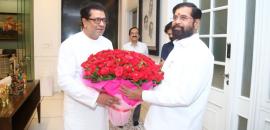 Day after Uddhav, Fadnavis, Shinde visits Raj Thackeray for Ganesh festival