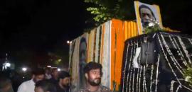 Shibu Soren's mortal remains taken to Ranchi