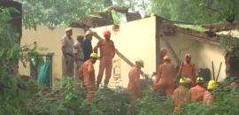 Five killed in dargah wall collapse near Humayun's tomb in Delhi