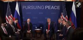 Trump, Putin meet in Alaska along with aides