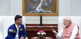 We need a pool of 40-50 astronauts ready: Modi to Shuks