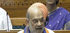 Marshals cordon Amit Shah in LS as Oppn protest turns ugly