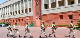 'Suspicious man' apprehended outside Parliament House