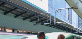 PHOTOS: Modi rides bullet train in Japan