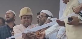 Suspended TMC MLA lays foundation stone for 'Babri-style' mosque in WB