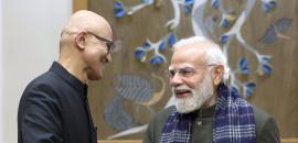When Satya Met Modi...