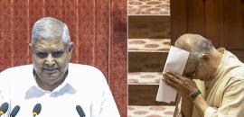 Opposition questions Dhankhar's sudden resignation as VP