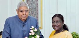Dhankhar met Prez in 'unscheduled visit' before quitting