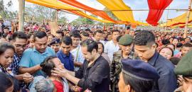 BJP workers attacked during 'Mann Ki Baat' in Tripura; Tipra Motha blamed