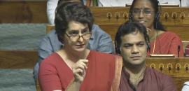 Shah talked about Nehru, Indira, but didn't...: Priyanka tears into govt