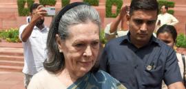 Height of...: Sonia slams Modi's 'shameful silence' on Gaza 'genocide'