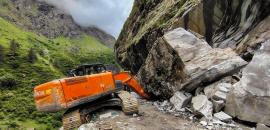 2 soldiers killed, 3 hurt as boulder falls on vehicle in Ladakh