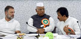 Rahul meets Kharge after Cong's Bihar poll drubbing