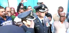 Wife honours Tejas pilot Syal with a last, tearful salute