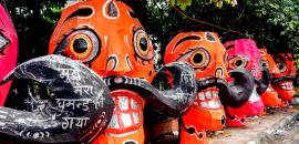 Ravana Is Ready for Dussehra