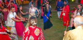 Eggs thrown at garba event at Maha housing society