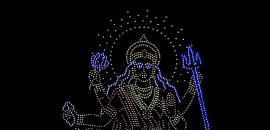 Breathtaking Drone Show At Mysuru Dasara