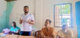 BJP MLA distributing flood relief attacked in Bengal