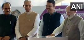 Modi inaugurates Navi Mumbai airport, metro to Cuffe Parade