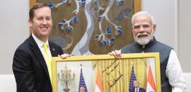 US envoy to be meets Modi, 'discusses issues'