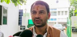 Bihar polls: Tej Pratap booked for poll code breach after video goes viral