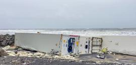Alert as 3 suspicious containers wash ashore near Mumbai