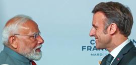 Modi, Macron discuss early end to conflict in Ukraine