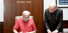 CPR Takes Charge As Rajya Sabha Chairman