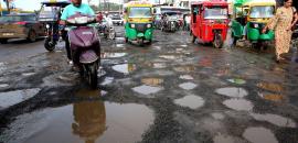 Potholes are everywhere, outside PM's house too: Shivakumar