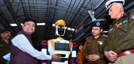 What's This Robot Doing At Vizag Station?