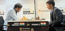 Chennai Grand Masters: Arjun Erigaisi set for Keymer test