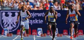 Thompson edges Lyles in Olympic final rematch