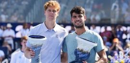 Alcaraz wins Cincinnati Open as Sinner retires in final