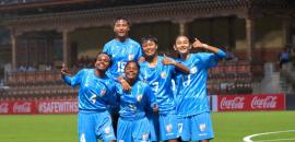 India thump Bhutan again, close in on SAFF U17 crown