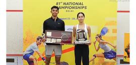 Teen squash sensation Anahat claims hat-trick of national titles