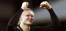 Man City's Haaland fastest to 100 Premier League goals