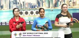 Simranpreet is ISSF World Cup Final champion!