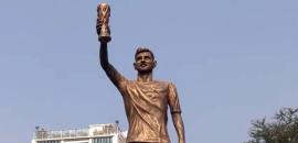 World's largest Messi statue unveiled in Kolkata