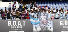 'Cancelled our honeymoon to see Messi'