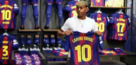 Yamal takes over Messi's iconic No 10 jersey at Barcelona