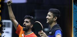 Sathiyan-Akash duo wins WTT Contender title